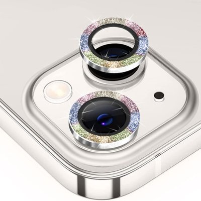 Скло (лінзи) для камери Diamonds Lens для iPhone 15 Pro/15 Pro Max Rainbow 1811-1 фото
