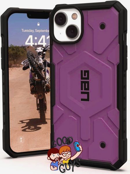 Чохол протиударний UAG Pathfinder з MagSafe для iPhone 15 Plus Purple 2925-3 фото