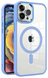 Чохол Crystal Guard with Mag Safe для iPhone 11 Pro Max Sky Blue 317-6 фото 1