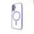 Чохол Shining with MagSafe на iPhone 16 Light Purple 2508-4 фото