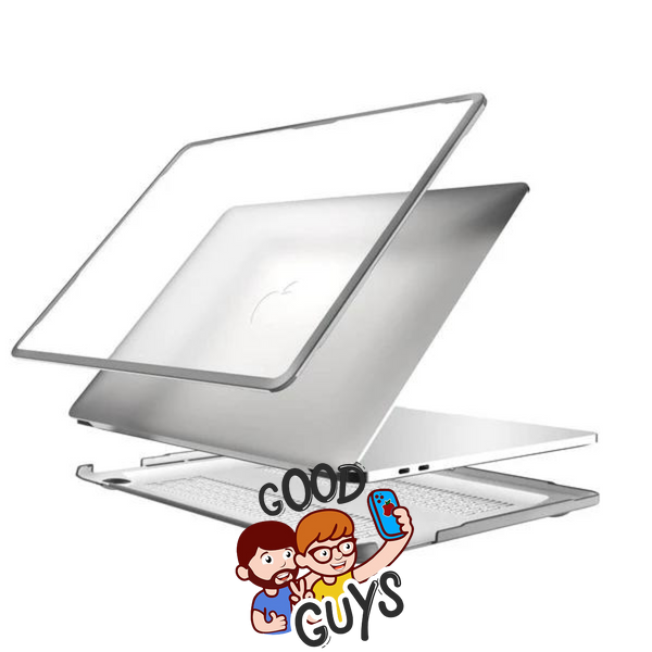 Накладка з силіконовим бампером TPU+PC HardShell Case MacBook 13.6 Air (A2681) 2022 / 13.6 Air (A3113) 2024 / 13.6 Air (A3240) 2025/ 13.6 Air (A3449) 2026 Gray 4349-1 фото
