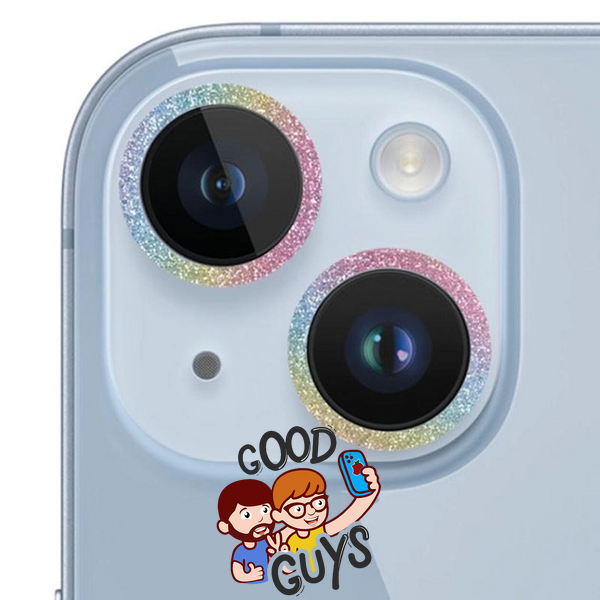 Скло (лінзи) для камери Diamonds Lens для iPhone 15 Pro/15 Pro Max Rainbow 1811-1 фото