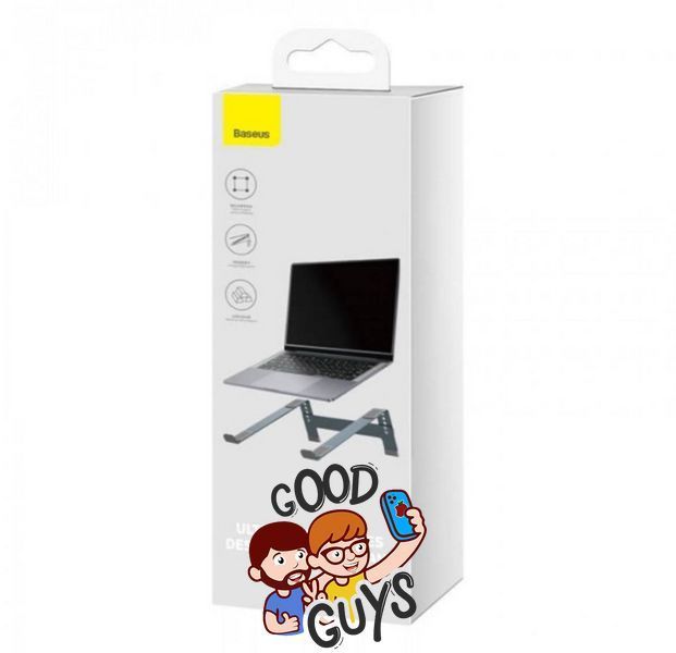 Підставка для ноутбука Baseus UltraStable Desktop Stand (4-Gear Adjustable) B10053100811-00 Grey 2683-0 фото