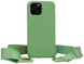 Чохол силіконовий з ремінцем Crossbody для iPhone 14 Pro Max Mint 1206-10 фото 1