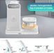 Dock Charging Station 5 in 1 with Alarm Clock & Nightlight White 2721-1 фото 4