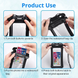 Водонепроникний чохол для телефону waterproof case iPhone 15 Plus Black 1574-222 фото 3