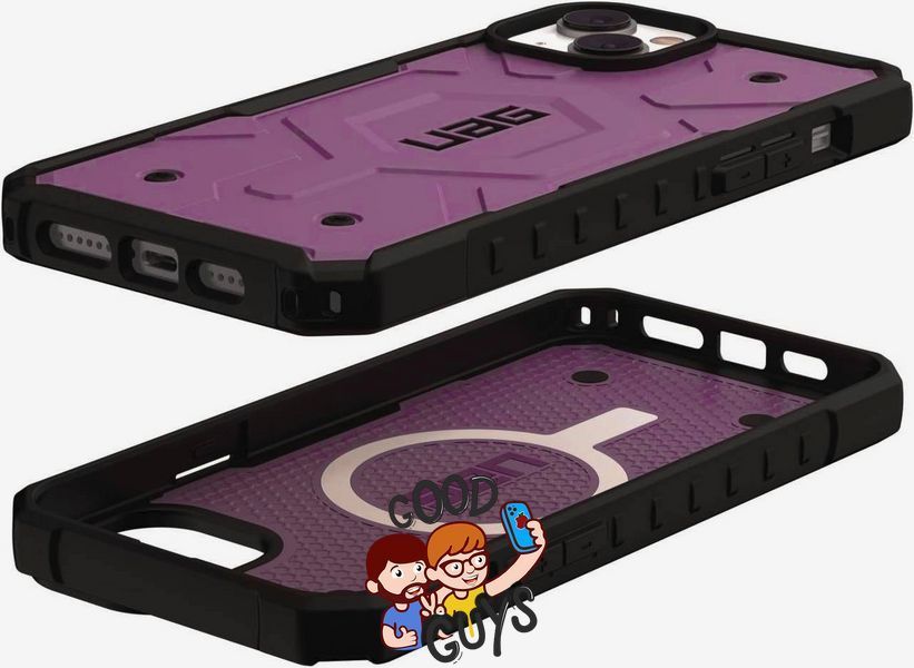 Чохол протиударний UAG Pathfinder з MagSafe для iPhone 15 Plus Purple 2925-3 фото