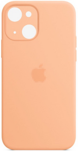 Чохол Silicone case Full + camera iPhone 15 Plus Cantaloupe 2101-14 фото
