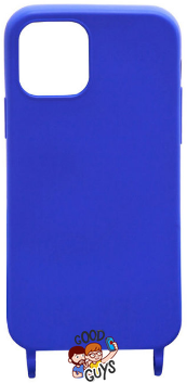 Чохол силіконовий з ремінцем Crossbody для iPhone 14 Pro Max Royal Blue 1206-16 фото