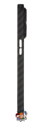 Чохол Carbon case MagSafe для iPhone 13 Pro Max Black 1624-0 фото