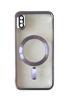 Чохол Shining with MagSafe на iPhone X,Xs Purple 2824-5 фото