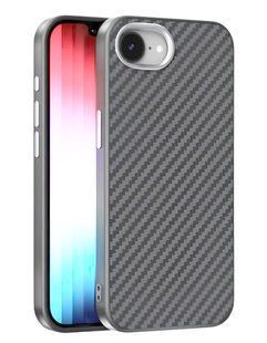 Чохол Kevlar Soft touch with MagSafe для iPhone 16e Gray 2878-1 фото