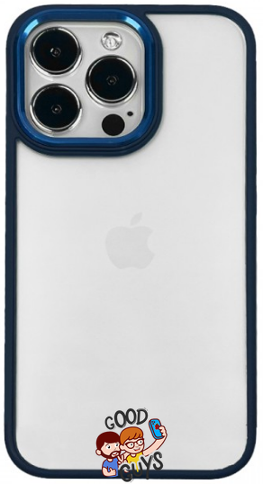 Чохол Crystal Guard для iPhone 14 Pro Dark blue 339-8 фото