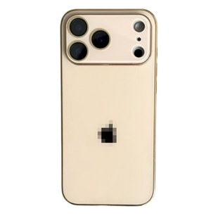 Чохол AG-PC "Glass" Case для iPhone 17 Light Gold 3967-0 фото