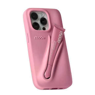 Чохол Lipstick case Rhode з місцем для блиску для iPhone 17 (блиск у комплекті) Ribbon 4140-4 фото