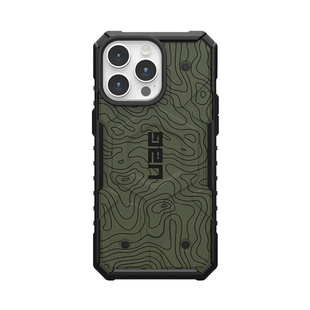 Чохол протиударний UAG Pathfinder з MagSafe для iPhone 17 Pro Max Camo Green 3888-9 фото