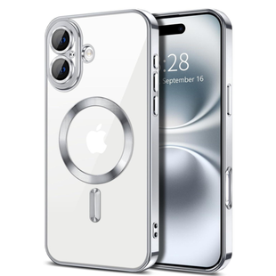 Чохол Shining with MagSafe на iPhone 17 Silver 4066-10 фото