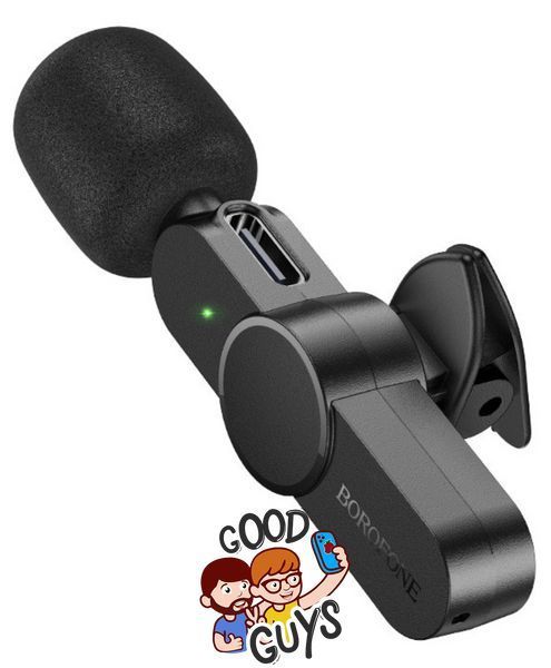 Петличний мікрофон Borofone BFK12 Lightning 2150-0 фото