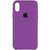 Silicone Case FULL iPhone X,Xs Grape 114-44 фото