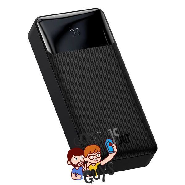 Baseus Bipow Digital Display Power Bank 20000mAh 15W PPBD20 Black 2687-0 фото