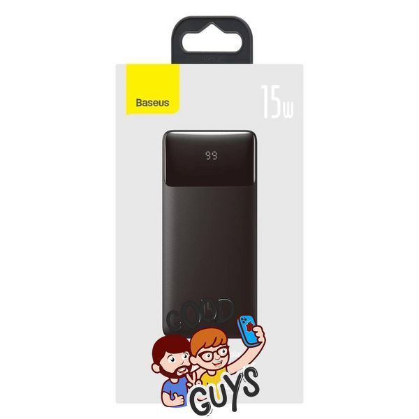 Baseus Bipow Digital Display Power Bank 20000mAh 15W PPBD20 Black 2687-0 фото