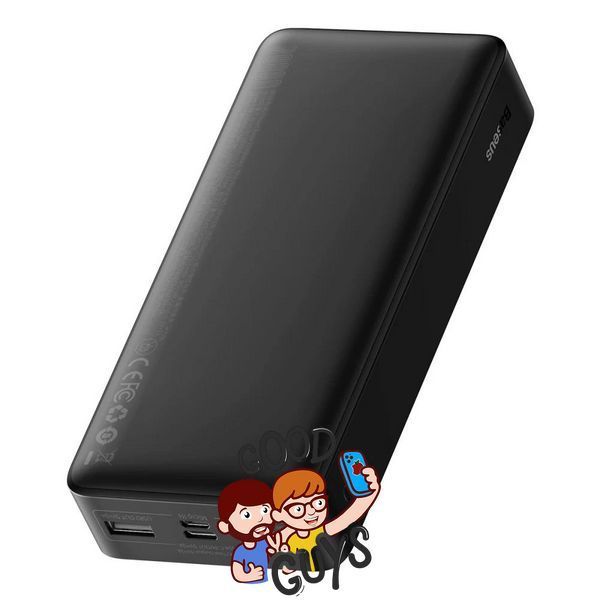 Baseus Bipow Digital Display Power Bank 20000mAh 15W PPBD20 Black 2687-0 фото