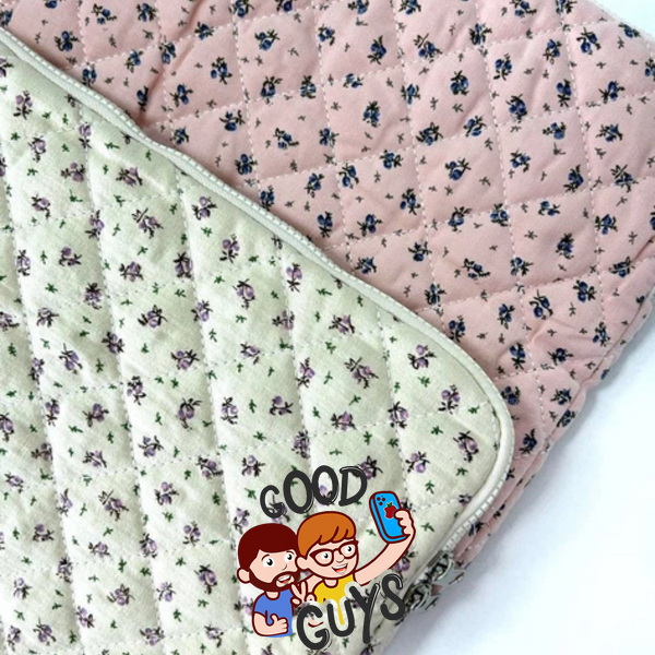 Чохол для ноутбука та MacBook (13"-15") Puffy Flowers "Kazurm" White 4284-1 фото