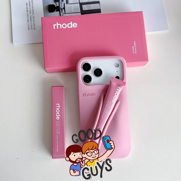 Чохол Lipstick case Rhode з місцем для блиску для iPhone 17 Air Ribbon 4145-4 фото
