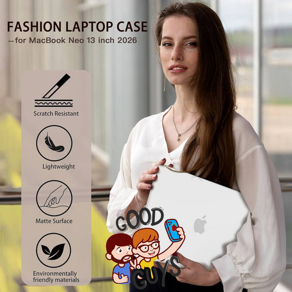Накладка MacBook Case Neo 13&Prime; A18 Pro (2026) M5 (A3404) Crystal Matt 4373-1 фото