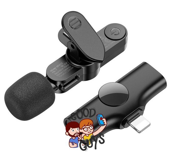 Петличний мікрофон Borofone BFK12 Lightning 2150-0 фото