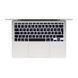 Чорна накладка на клавіатуру з літерами для MacBook Air 13" (2020) М2 Return великий 2352-1 фото 2