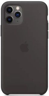 Чохол Silicone Case 1:1 для iPhone 11 Pro Max Black 394-1 фото
