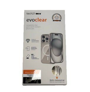 Чохол прозорий Tech21 EvoClear Case з MagSafe iPhone 16 2527-0 фото