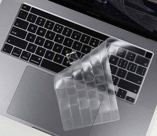 Прозора накладка на клавіатуру для MacBook Pro 13" (2020-2022) / Pro 16" (2019) with TOUCH BAR Return малий 2351-2 фото