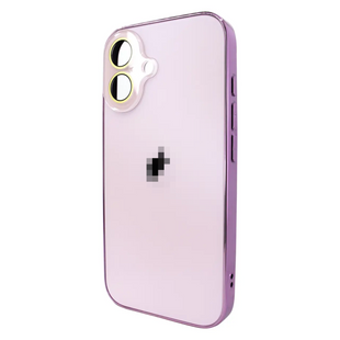 Чохол AG-PC "Glass" Case для iPhone 17 Pink 3962-0 фото