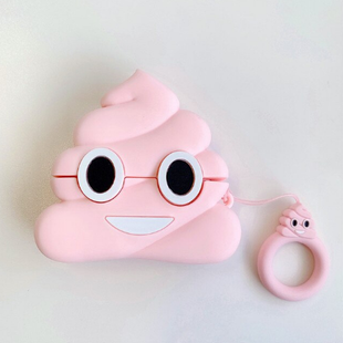 Чохол 3D для AirPods 3 Pink Shit 1237-24 фото