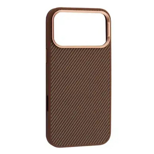 Чохол Kevlar Style MagSafe для iPhone 17 Pro Max Gold 3826-2 фото