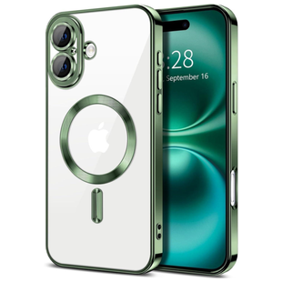 Чохол Shining with MagSafe на iPhone 17 Dark Green 4066-5 фото