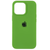 Чохол Silicone case Full iPhone 18 Pro Max Green 4614-29 фото