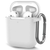 Чохол з мікрофіброю для AirPods 1/2 White 1430-4 фото