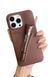 Чохол Lipstick case Rhode з місцем для блиску для iPhone 16 Pro Max Espresso (блиск у комплекті) 2786-5 фото 1