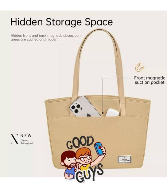 Чохол-сумка WIWU для ноутбуку 13"/14" Ora Tote Bag Series Gray 2608-1 фото