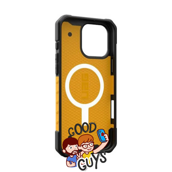 Чохол протиударний UAG Pathfinder з MagSafe для iPhone 13 Heritage Yellow 1008-12 фото