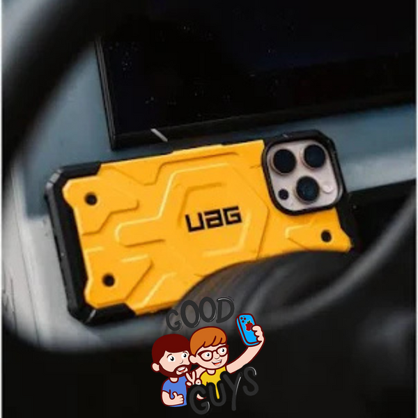 Чохол протиударний UAG Pathfinder з MagSafe для iPhone 13 Heritage Yellow 1008-12 фото