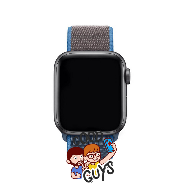 Ремінець Nylon Loop Apple Watch 42,44,45,46mm(10,11S),49mm(ultra 1-3S) Surf Blue 282-23 фото