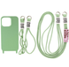 Чохол силіконовий з шнурком Crossbody iPhone 11 Pro Mint 1537-3 фото 1
