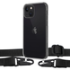 Чохол Armored з ремінцем Crossbody для iPhone 13 Black 1480-1 фото 1