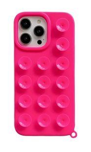 Чохол Silicone Suction Case для iPhone 13 Rose 3067-1 фото