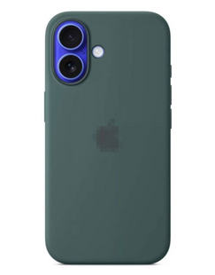 Чохол Silicone Case 1:1 з закритою кнопкою камери для iPhone 16 Lake Green 2750-3 фото