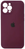 Чохол Silicone case Full + camera iPhone 12 Pro Marsala 1064-21 фото